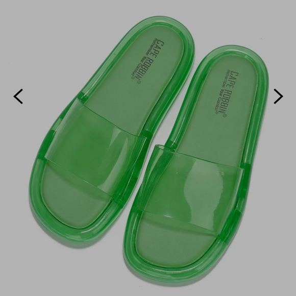 Cape Robbin JAYELLA - LIME Sandals - Picture 3 of 4